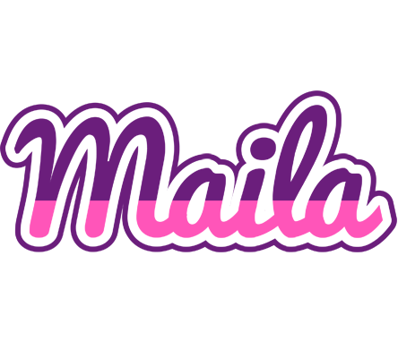 Maila cheerful logo