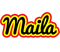 Maila flaming logo