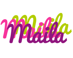 Maila flowers logo