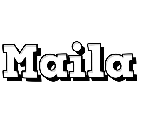 Maila snowing logo