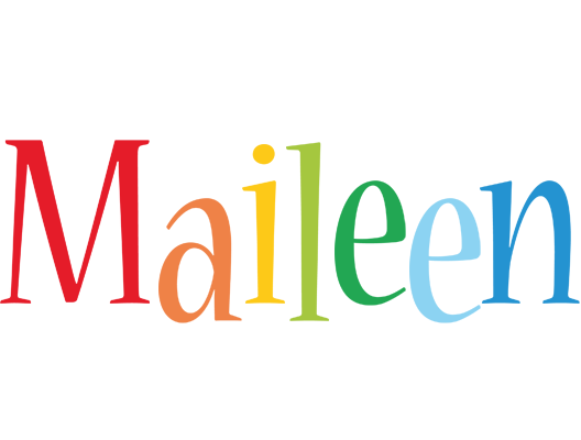 Maileen birthday logo