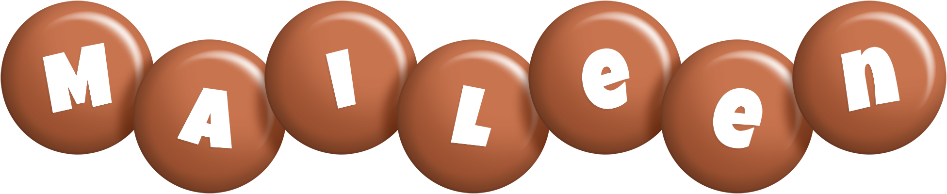 Maileen candy-brown logo