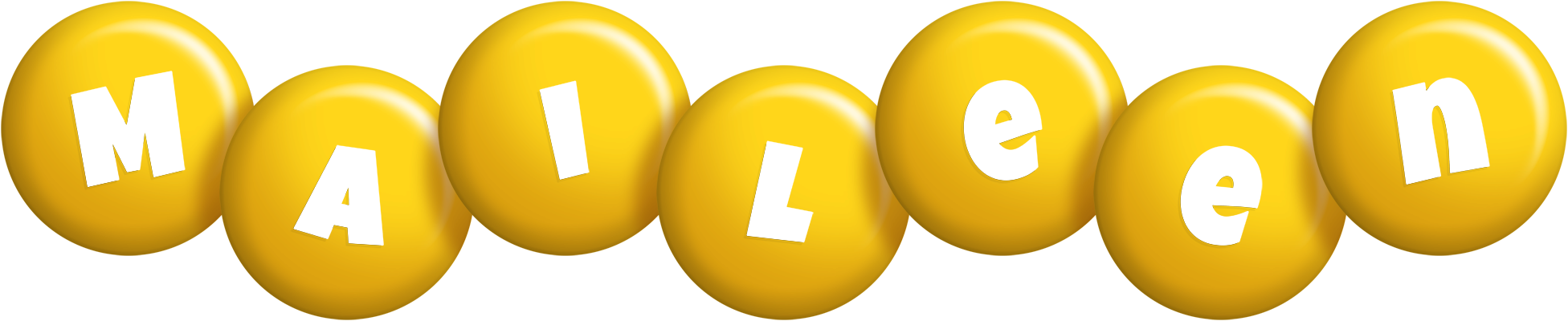 Maileen candy-yellow logo