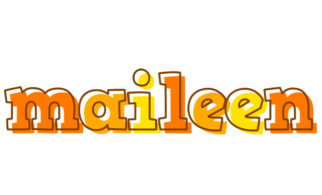 Maileen desert logo