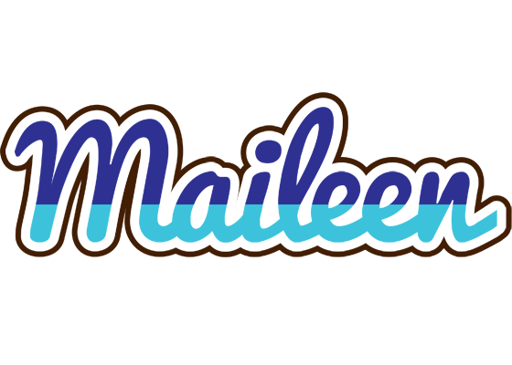 Maileen raining logo