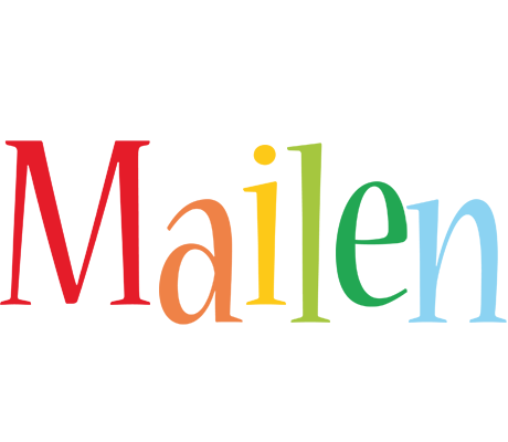 Mailen birthday logo