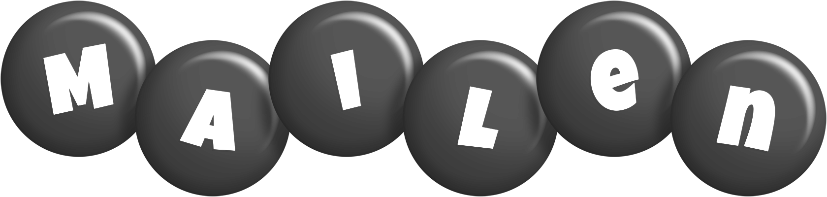 Mailen candy-black logo