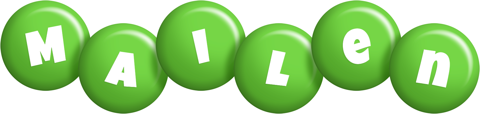 Mailen candy-green logo