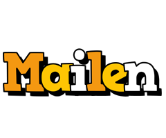 Mailen cartoon logo