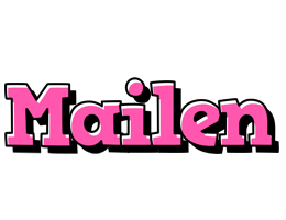 Mailen girlish logo