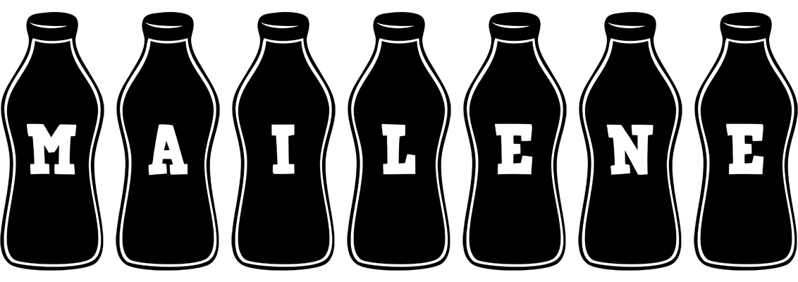 Mailene bottle logo