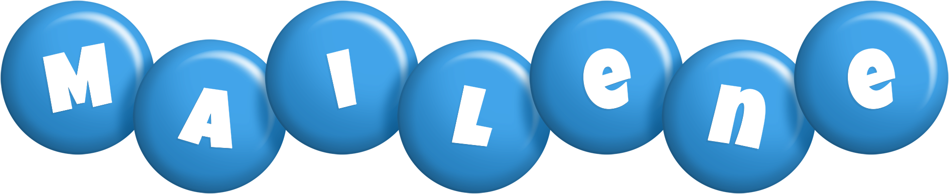 Mailene candy-blue logo