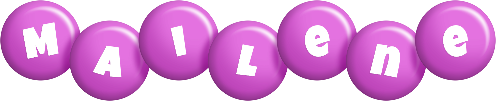 Mailene candy-purple logo