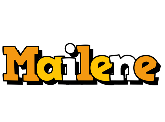 Mailene cartoon logo