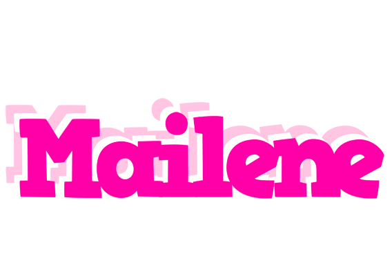 Mailene dancing logo
