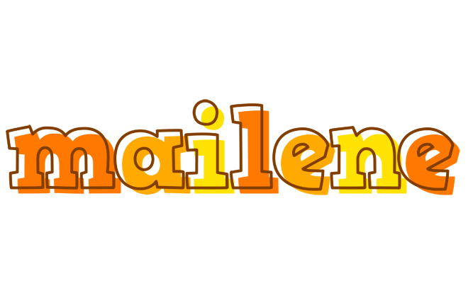 Mailene desert logo