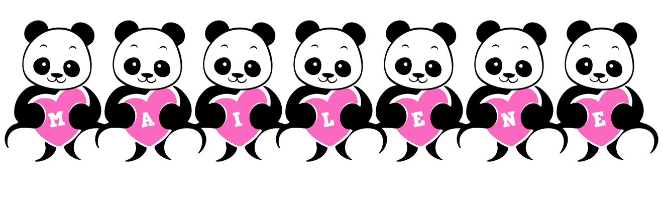 Mailene love-panda logo