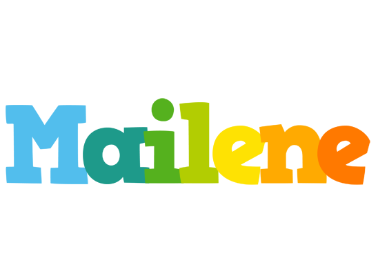 Mailene rainbows logo