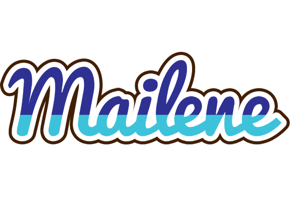 Mailene raining logo