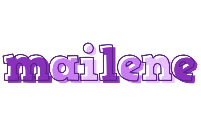 Mailene sensual logo