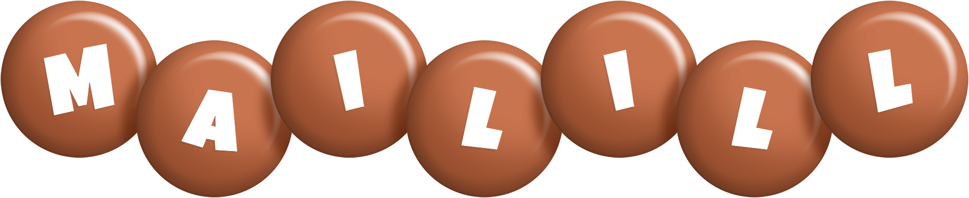 Mailill candy-brown logo