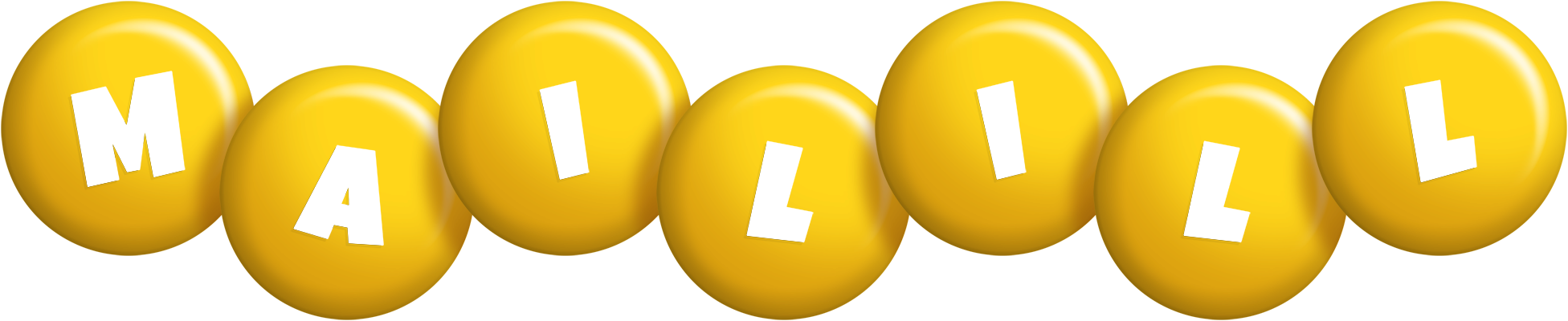 Mailill candy-yellow logo