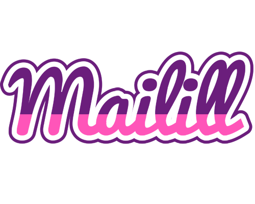 Mailill cheerful logo