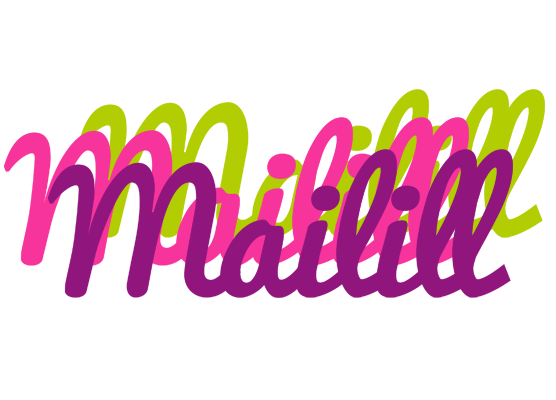 Mailill flowers logo