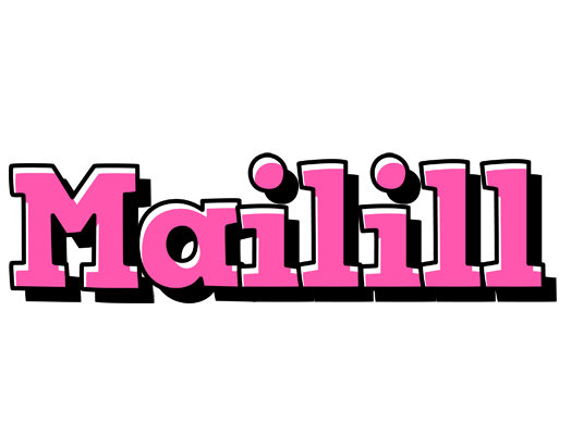 Mailill girlish logo