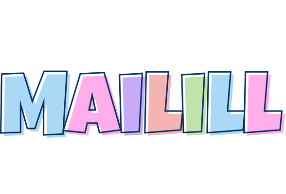 Mailill pastel logo
