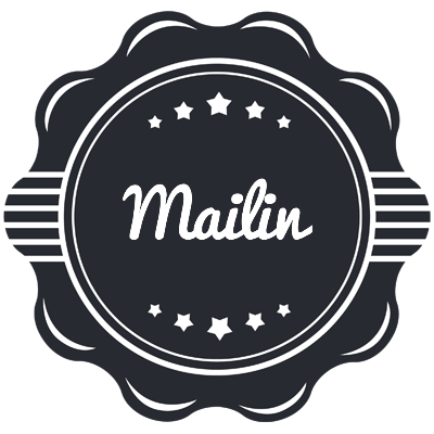Mailin badge logo