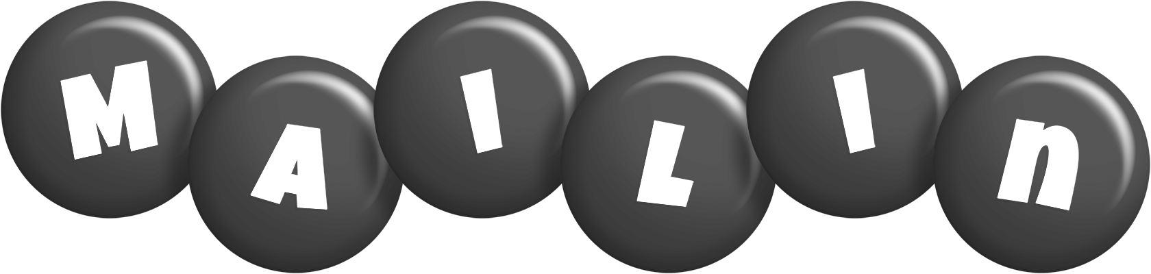 Mailin candy-black logo