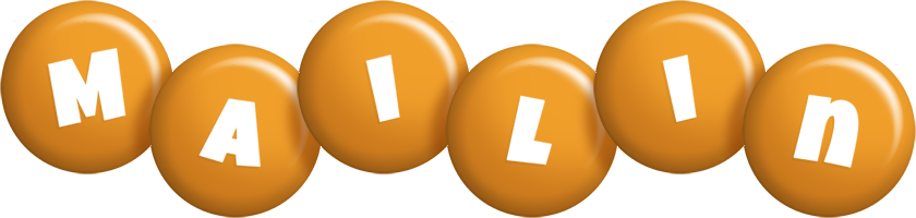 Mailin candy-orange logo