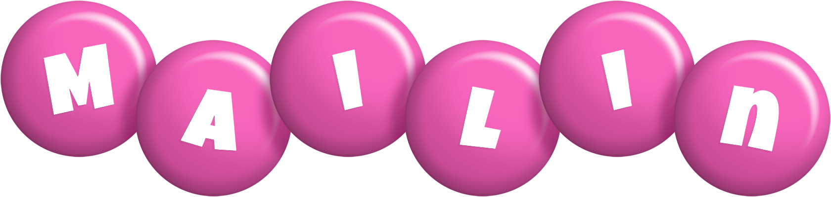 Mailin candy-pink logo