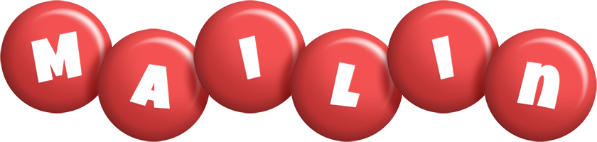 Mailin candy-red logo
