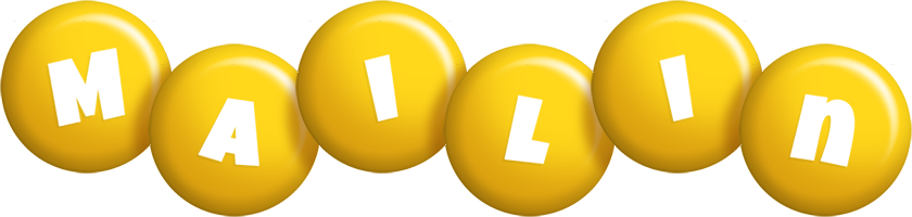 Mailin candy-yellow logo