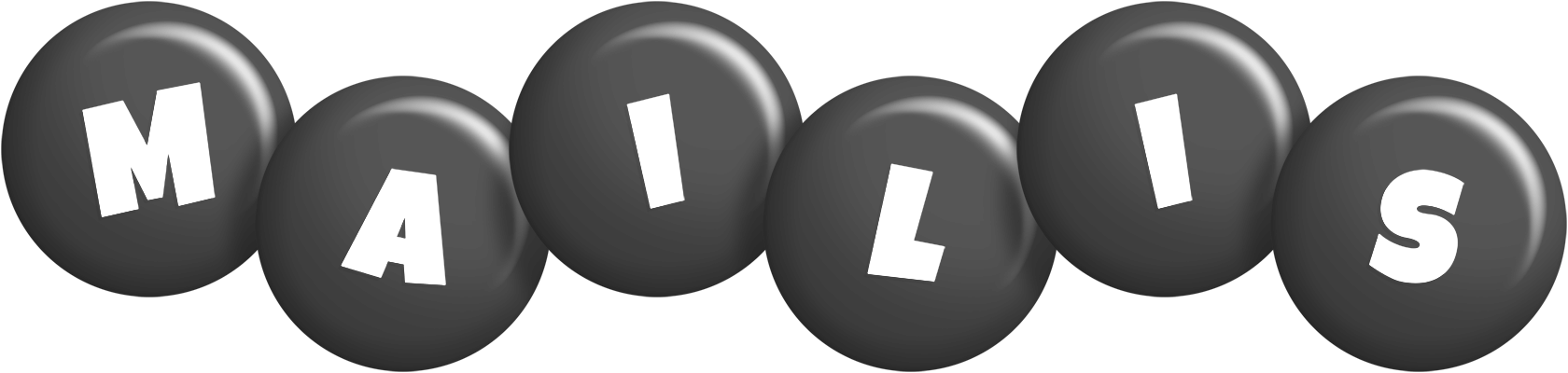 Mailis candy-black logo