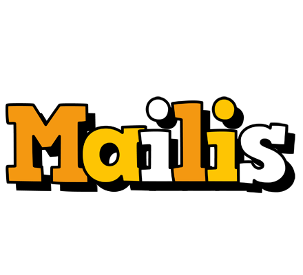 Mailis cartoon logo