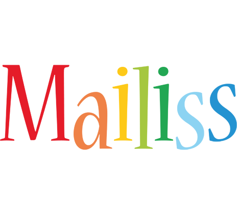 Mailiss birthday logo