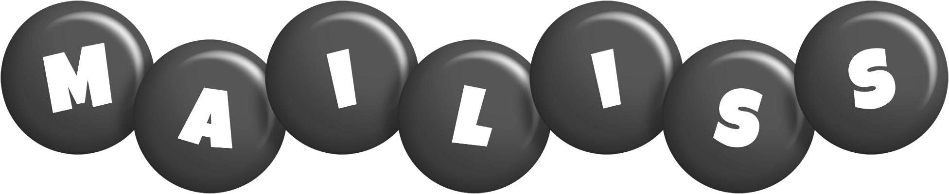 Mailiss candy-black logo