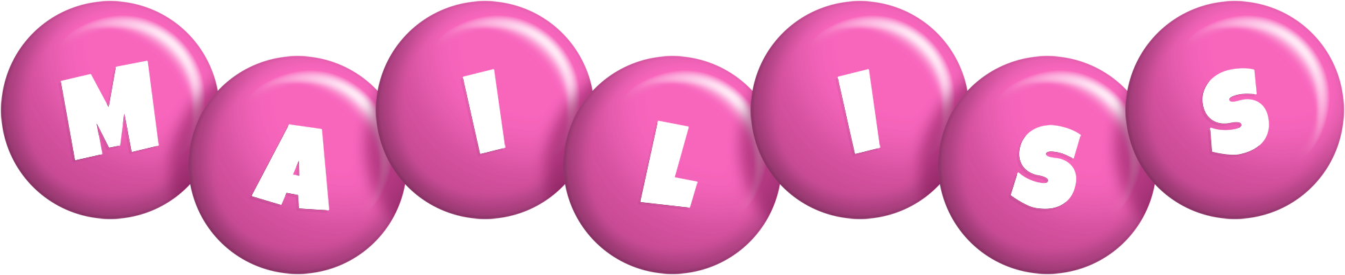 Mailiss candy-pink logo