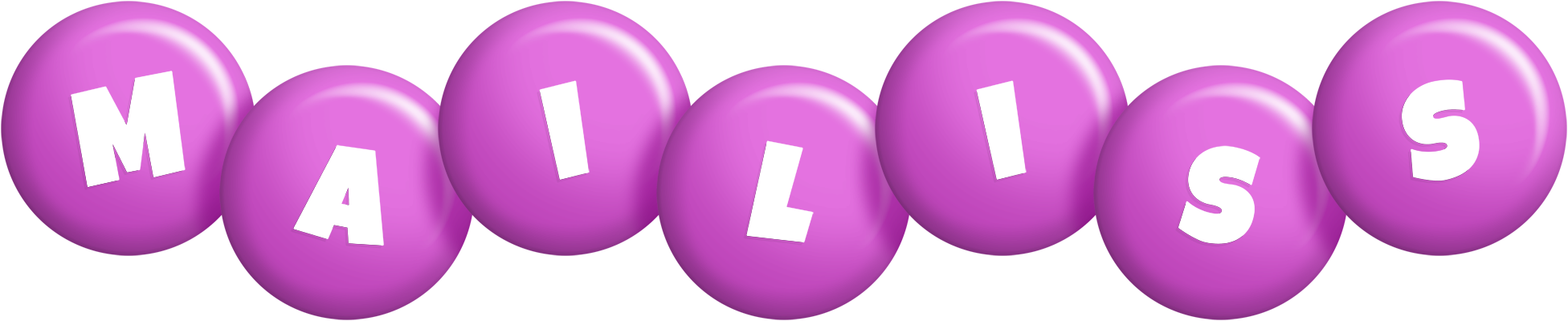 Mailiss candy-purple logo