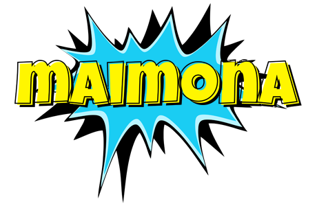 Maimona amazing logo