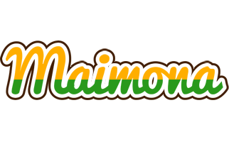 Maimona banana logo