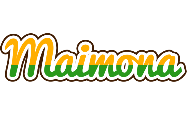 Maimona banana logo