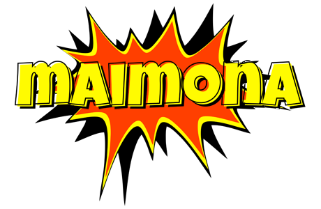 Maimona bazinga logo