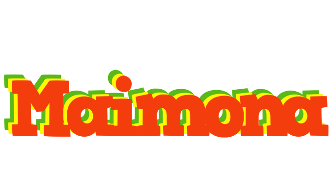 Maimona bbq logo