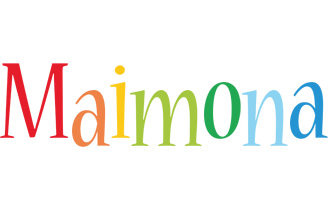 Maimona birthday logo