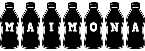 Maimona bottle logo