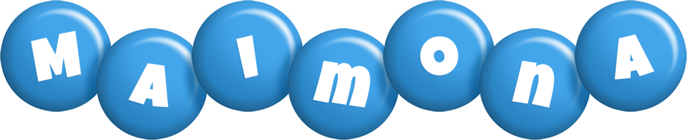 Maimona candy-blue logo